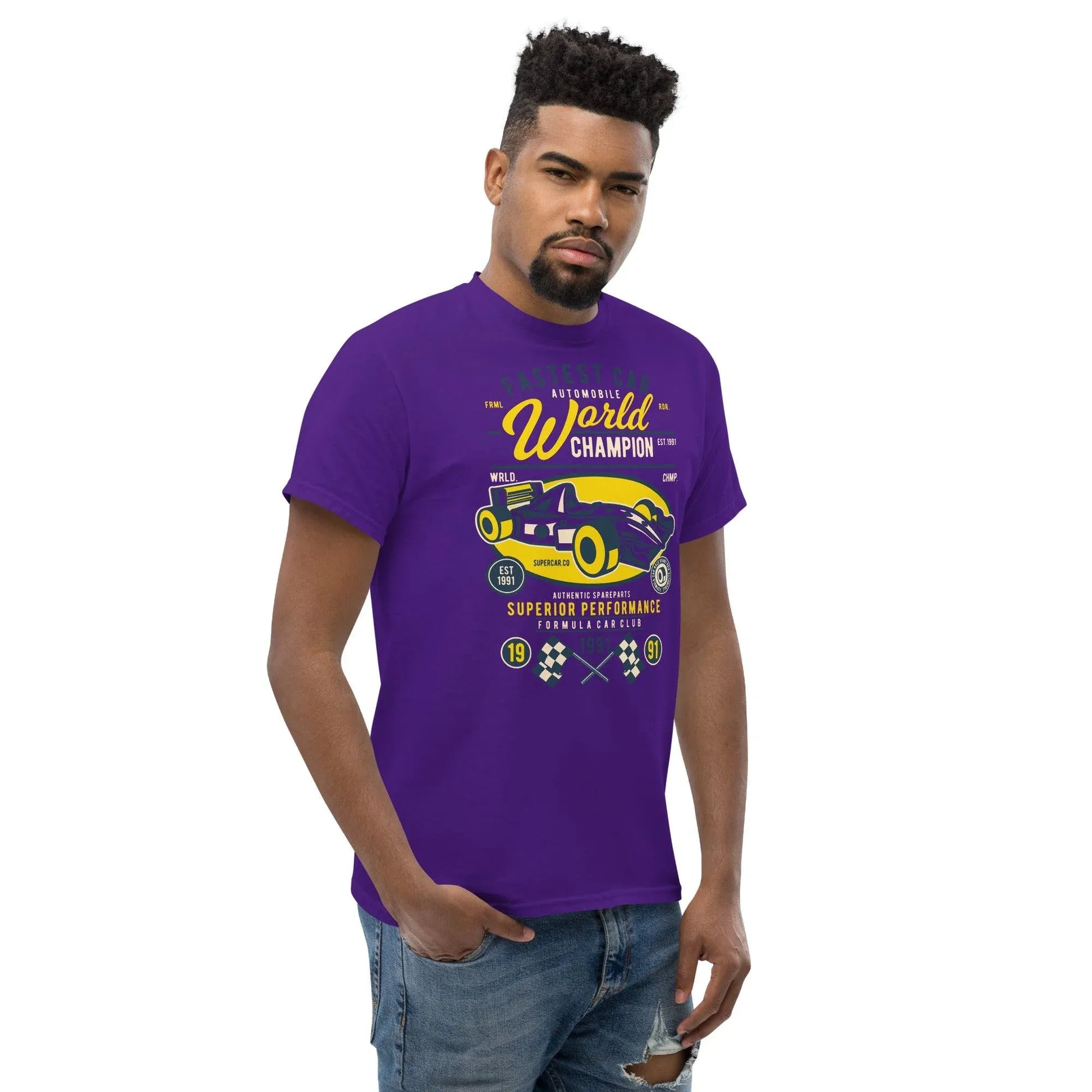fastest-car-herren-t-shirt-t-shirt-jlr-design-16 - JLR Design
