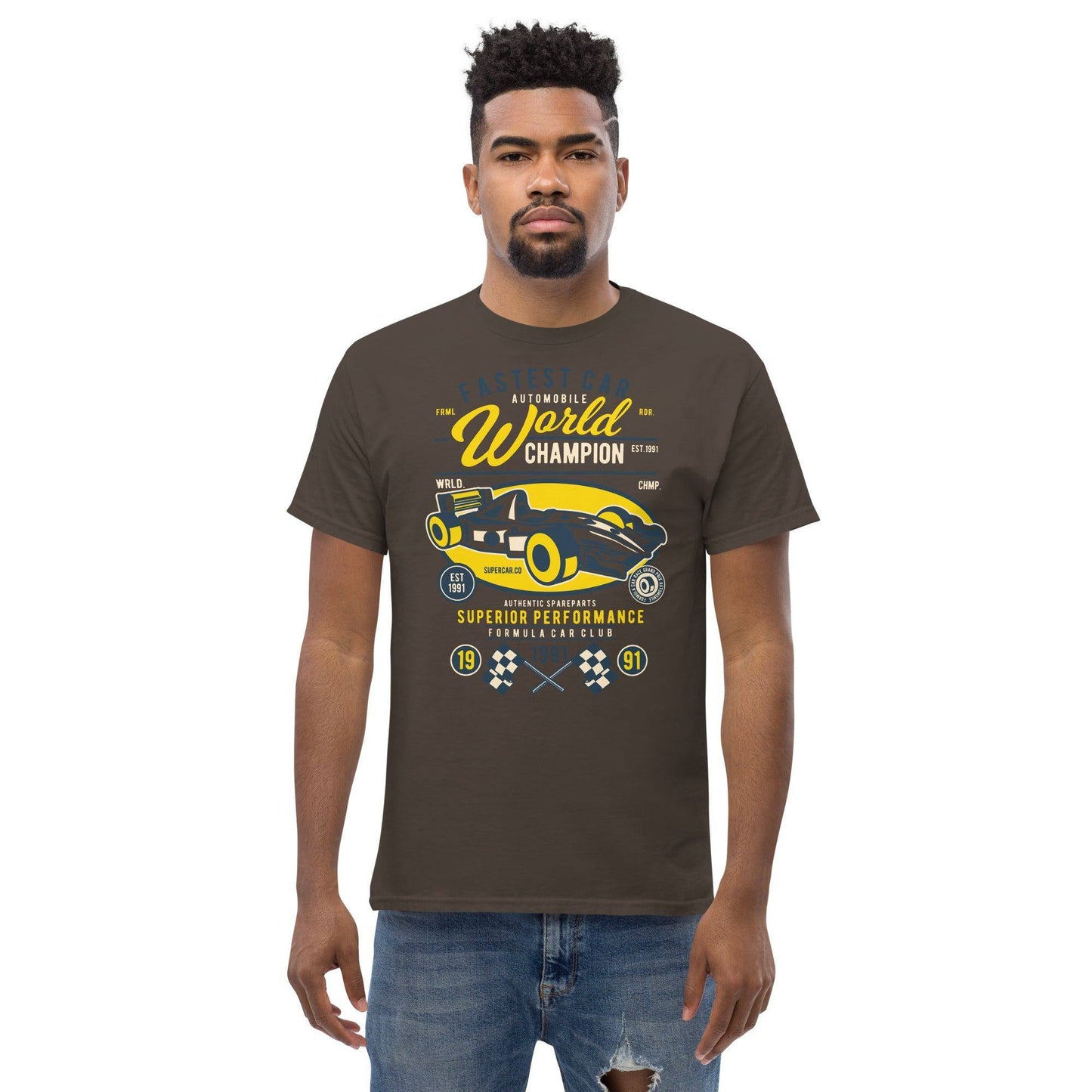fastest-car-herren-t-shirt-t-shirt-jlr-design-21 - JLR Design