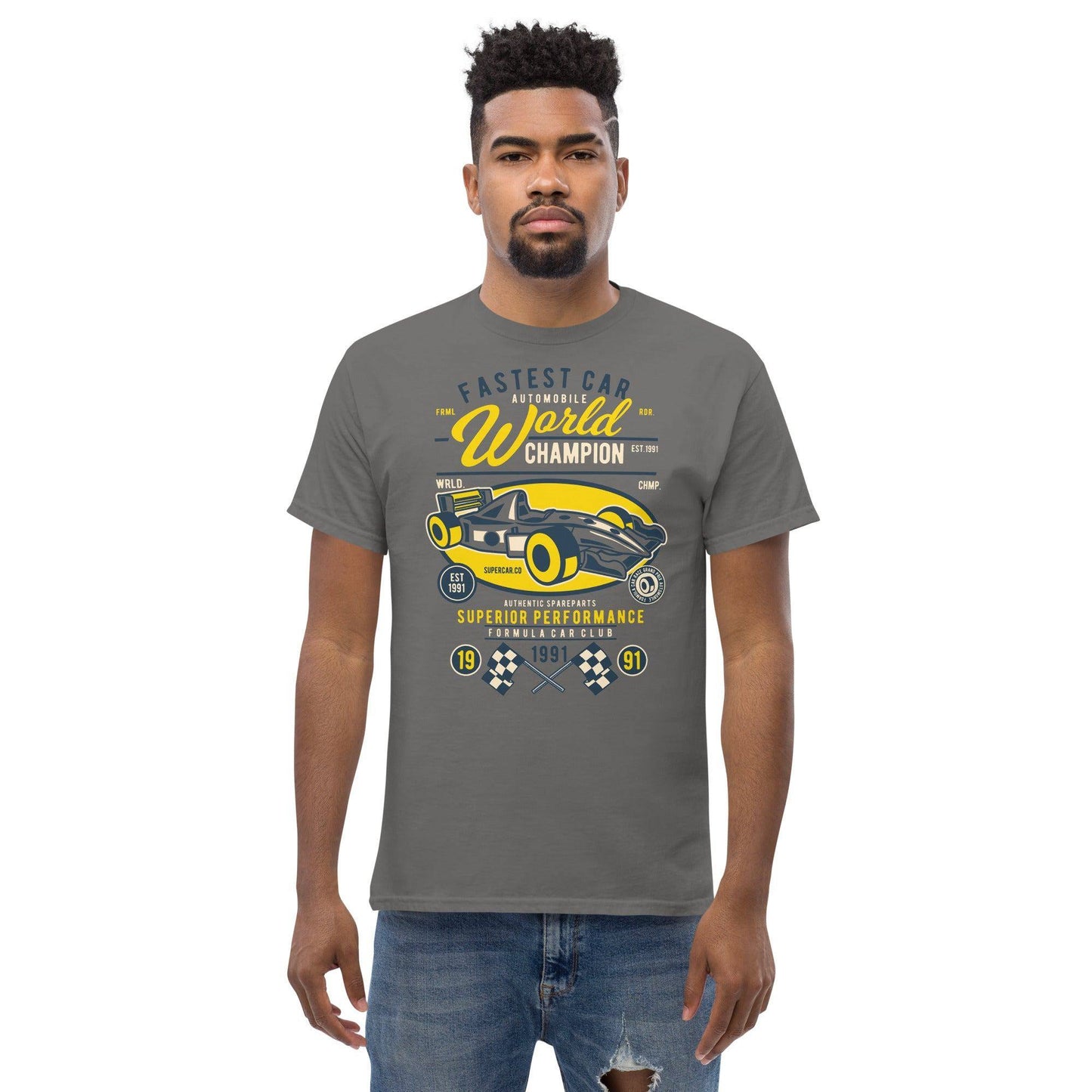 fastest-car-herren-t-shirt-t-shirt-jlr-design-25 - JLR Design