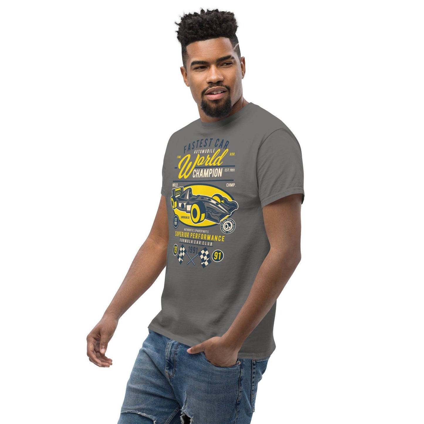 fastest-car-herren-t-shirt-t-shirt-jlr-design-27 - JLR Design