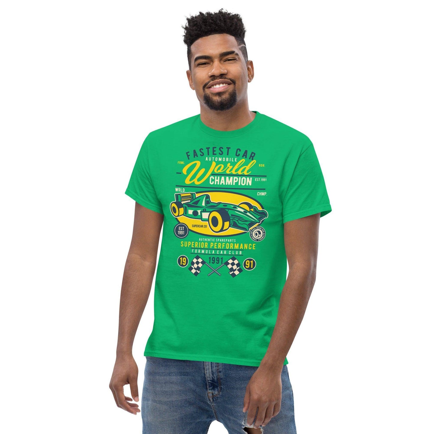 fastest-car-herren-t-shirt-t-shirt-jlr-design-34 - JLR Design