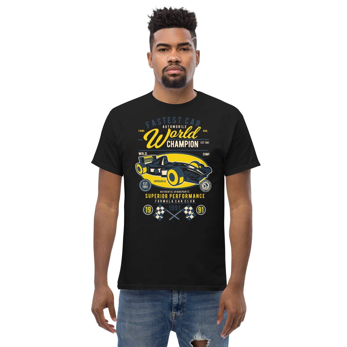 fastest-car-herren-t-shirt-t-shirt-jlr-design-6 - JLR Design