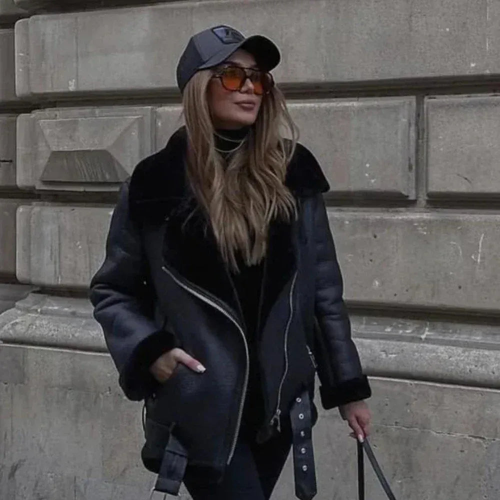 faux-fur-fashion-biker-mantel-streetwear-jacke-jlr-design-2 - JLR Design