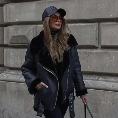 faux-fur-fashion-biker-mantel-streetwear-jacke-jlr-design-2 - JLR Design
