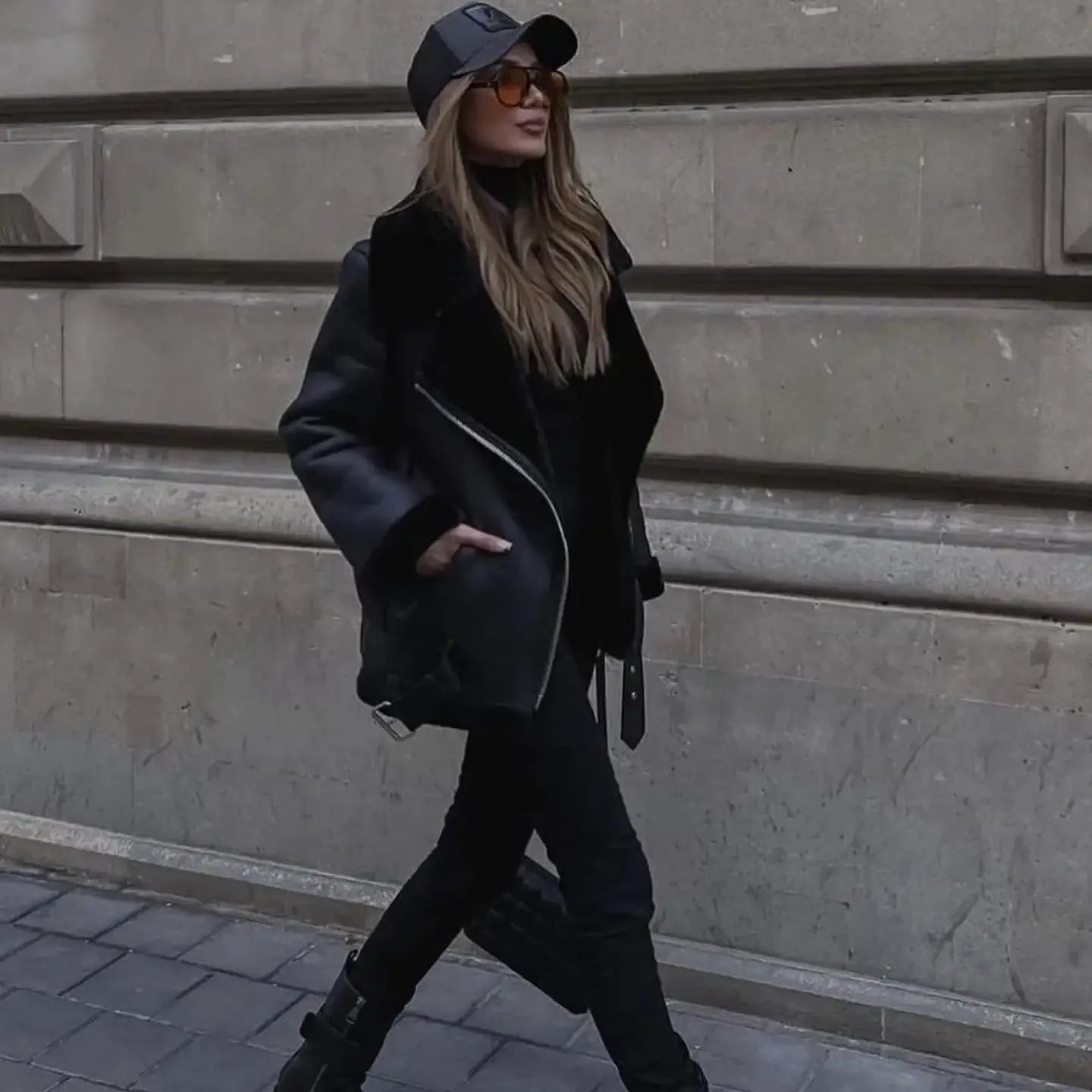faux-fur-fashion-biker-mantel-streetwear-jacke-jlr-design-7 - JLR Design