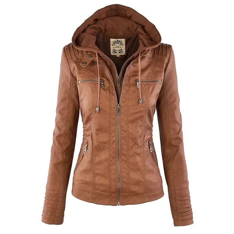 figurbetonte-damen-motorradjacke-aus-kunstleder-moto-chic-streetwear-mit-zip-details-jacke-jlr-design-2 - JLR Design