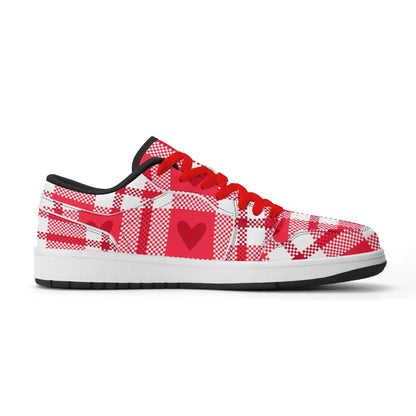 flanell-heart-low-top-leder-sneaker-fur-damen-sneaker-jlr-design-10 - JLR Design