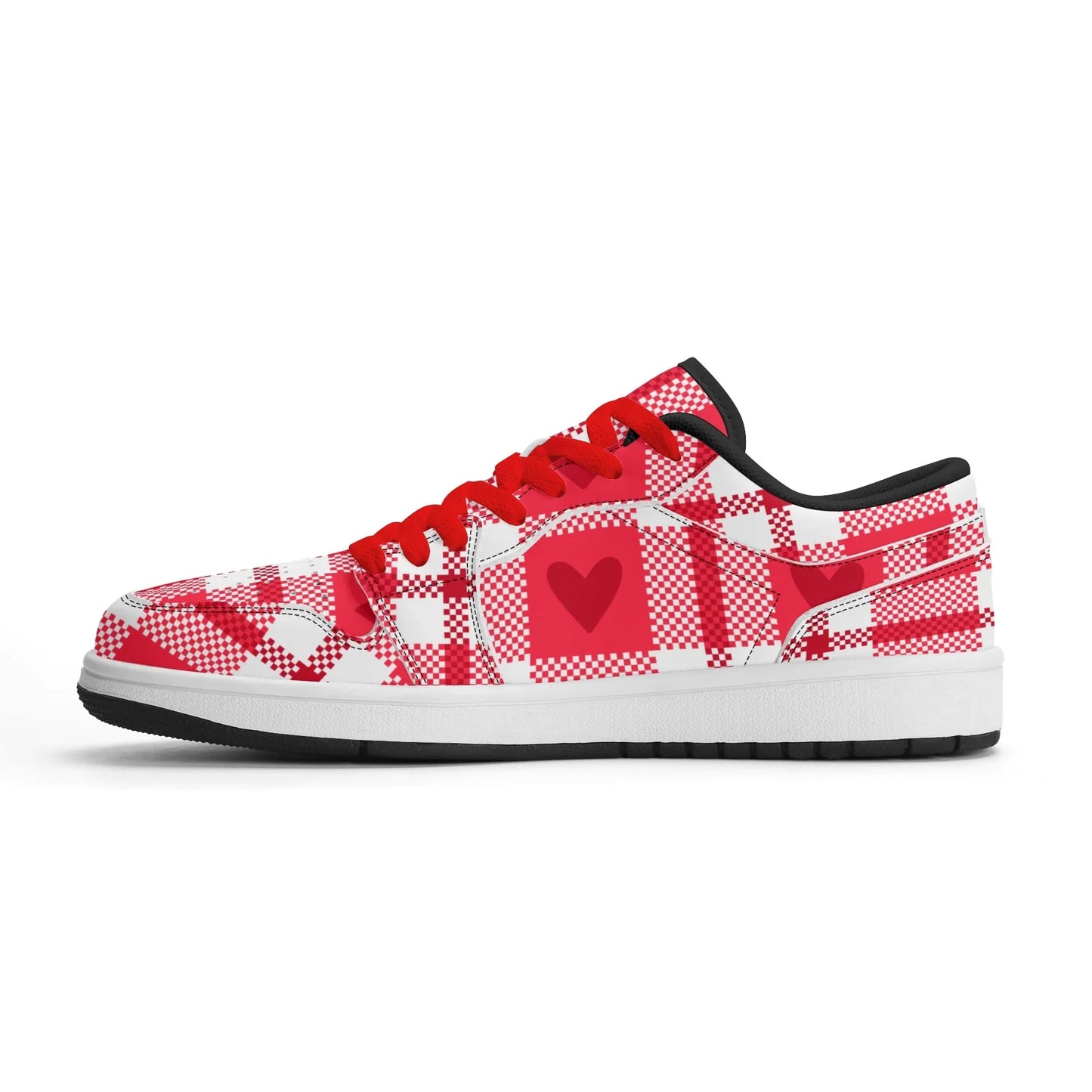 flanell-heart-low-top-leder-sneaker-fur-damen-sneaker-jlr-design-11 - JLR Design