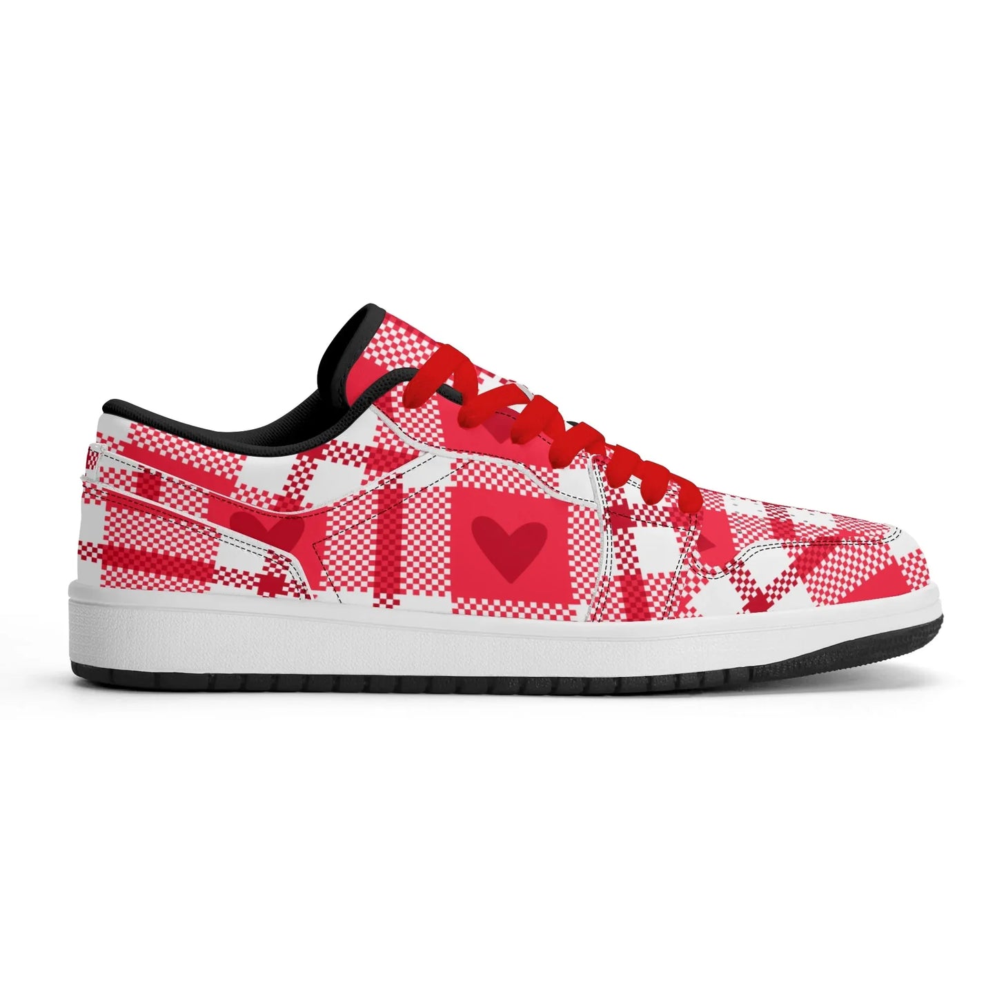 flanell-heart-low-top-leder-sneaker-fur-damen-sneaker-jlr-design-12 - JLR Design