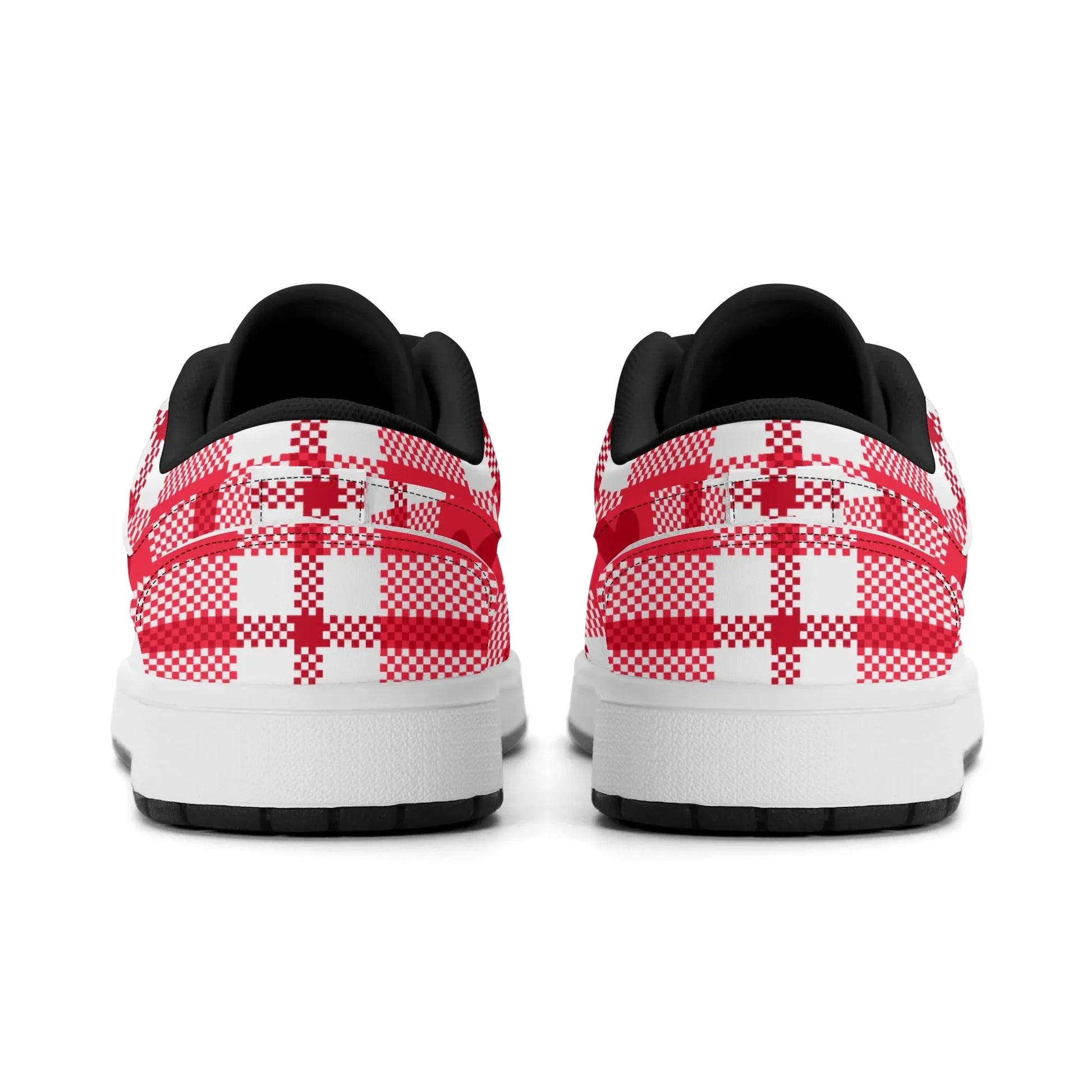 flanell-heart-low-top-leder-sneaker-fur-damen-sneaker-jlr-design-13 - JLR Design