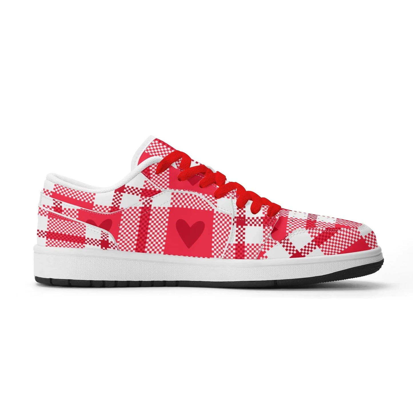 flanell-heart-low-top-leder-sneaker-fur-damen-sneaker-jlr-design-3 - JLR Design