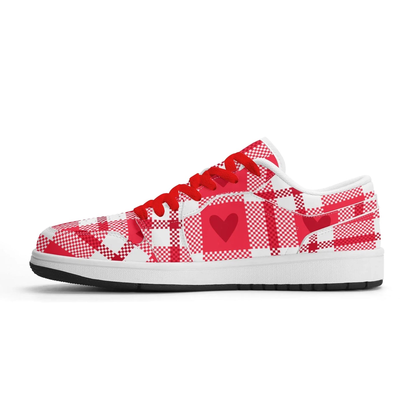 flanell-heart-low-top-leder-sneaker-fur-damen-sneaker-jlr-design-4 - JLR Design