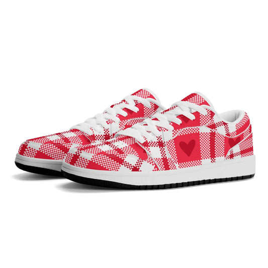 flanell-heart-low-top-leder-sneaker-fur-herren-sneaker-jlr-design-1 - JLR Design