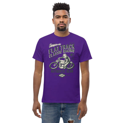 flat-track-classic-racing-herren-t-shirt-t-shirt-jlr-design-13 - JLR Design