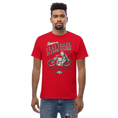 flat-track-classic-racing-herren-t-shirt-t-shirt-jlr-design-17 - JLR Design