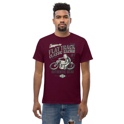 flat-track-classic-racing-herren-t-shirt-t-shirt-jlr-design-2 - JLR Design