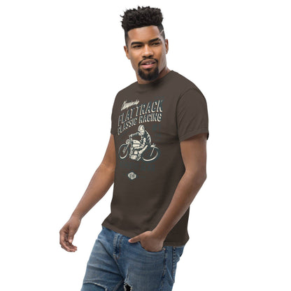 flat-track-classic-racing-herren-t-shirt-t-shirt-jlr-design-23 - JLR Design