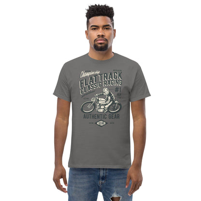flat-track-classic-racing-herren-t-shirt-t-shirt-jlr-design-25 - JLR Design