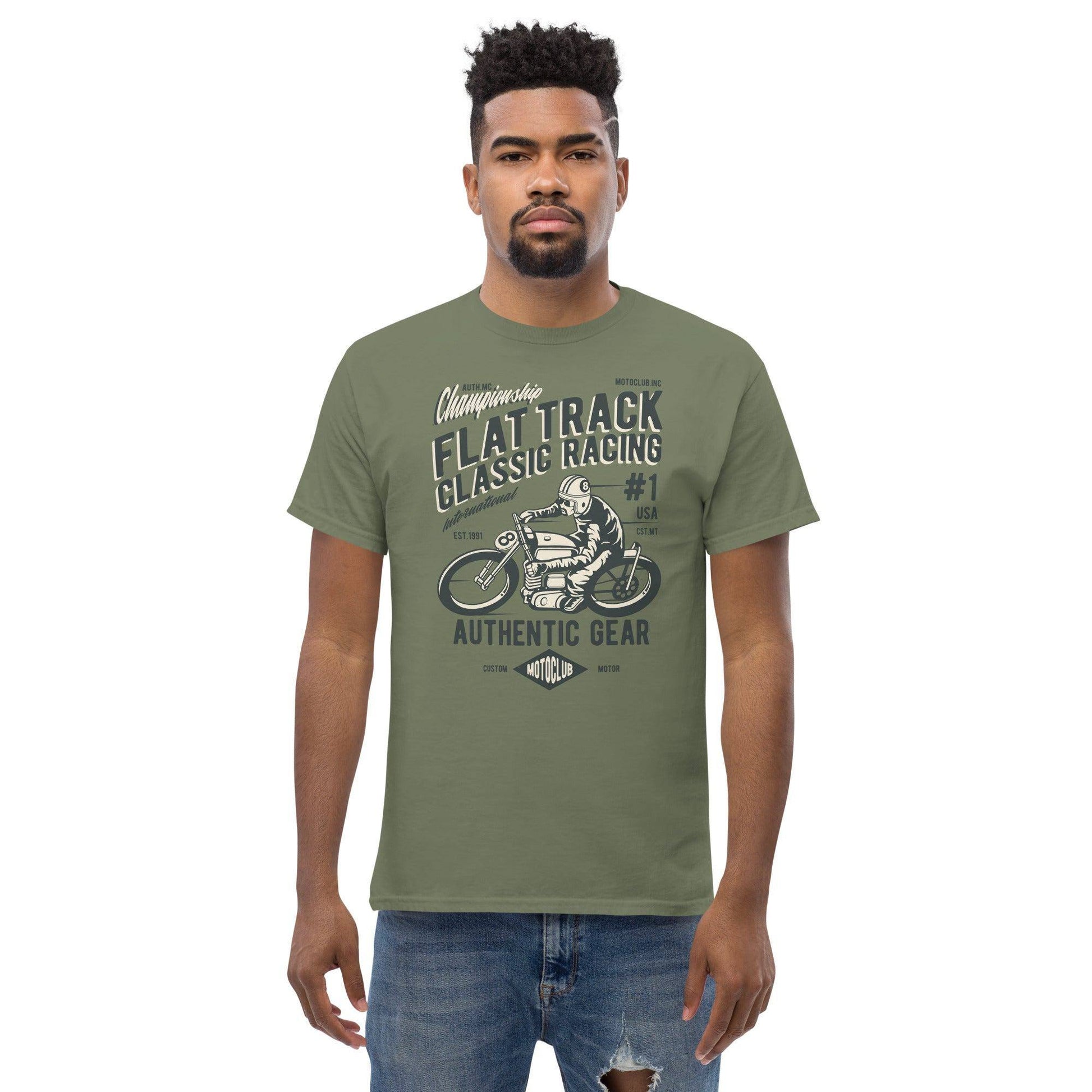 flat-track-classic-racing-herren-t-shirt-t-shirt-jlr-design-29 - JLR Design