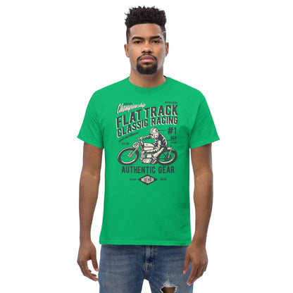 flat-track-classic-racing-herren-t-shirt-t-shirt-jlr-design-33 - JLR Design