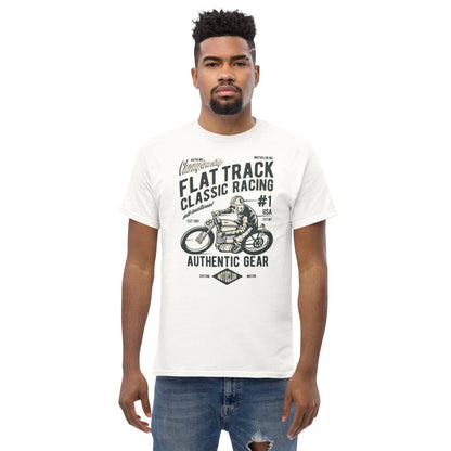 flat-track-classic-racing-herren-t-shirt-t-shirt-jlr-design-41 - JLR Design