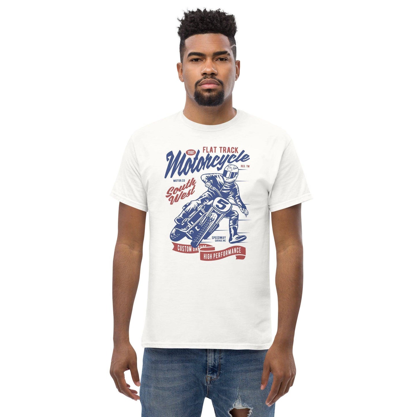 flat-track-motorcycle-herren-t-shirt-t-shirt-jlr-design-1 - JLR Design