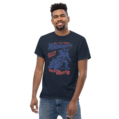 flat-track-motorcycle-herren-t-shirt-t-shirt-jlr-design-11 - JLR Design