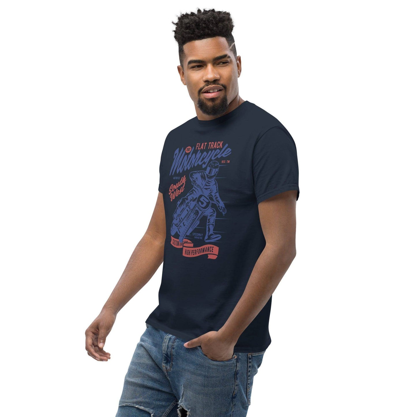 flat-track-motorcycle-herren-t-shirt-t-shirt-jlr-design-12 - JLR Design