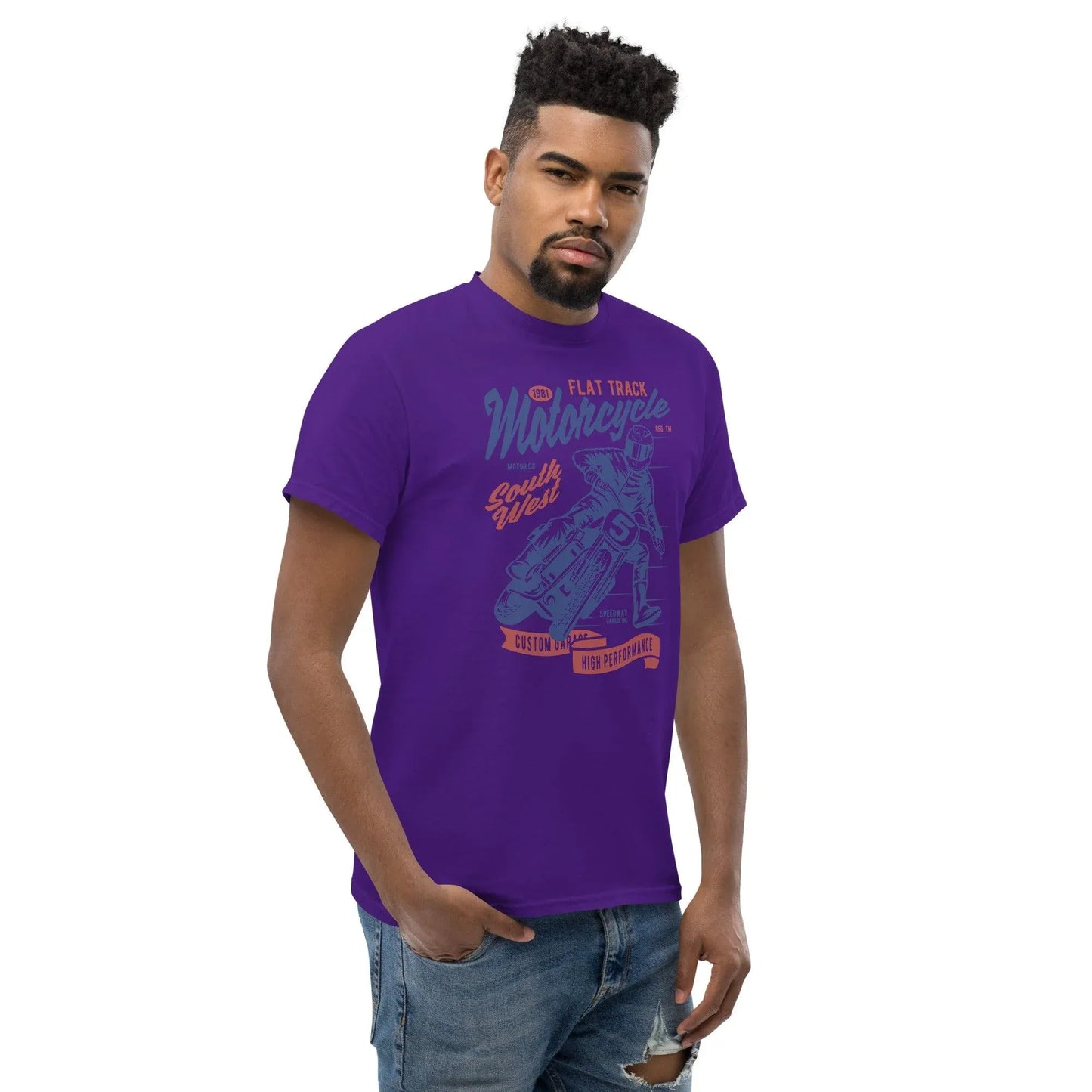 flat-track-motorcycle-herren-t-shirt-t-shirt-jlr-design-17 - JLR Design