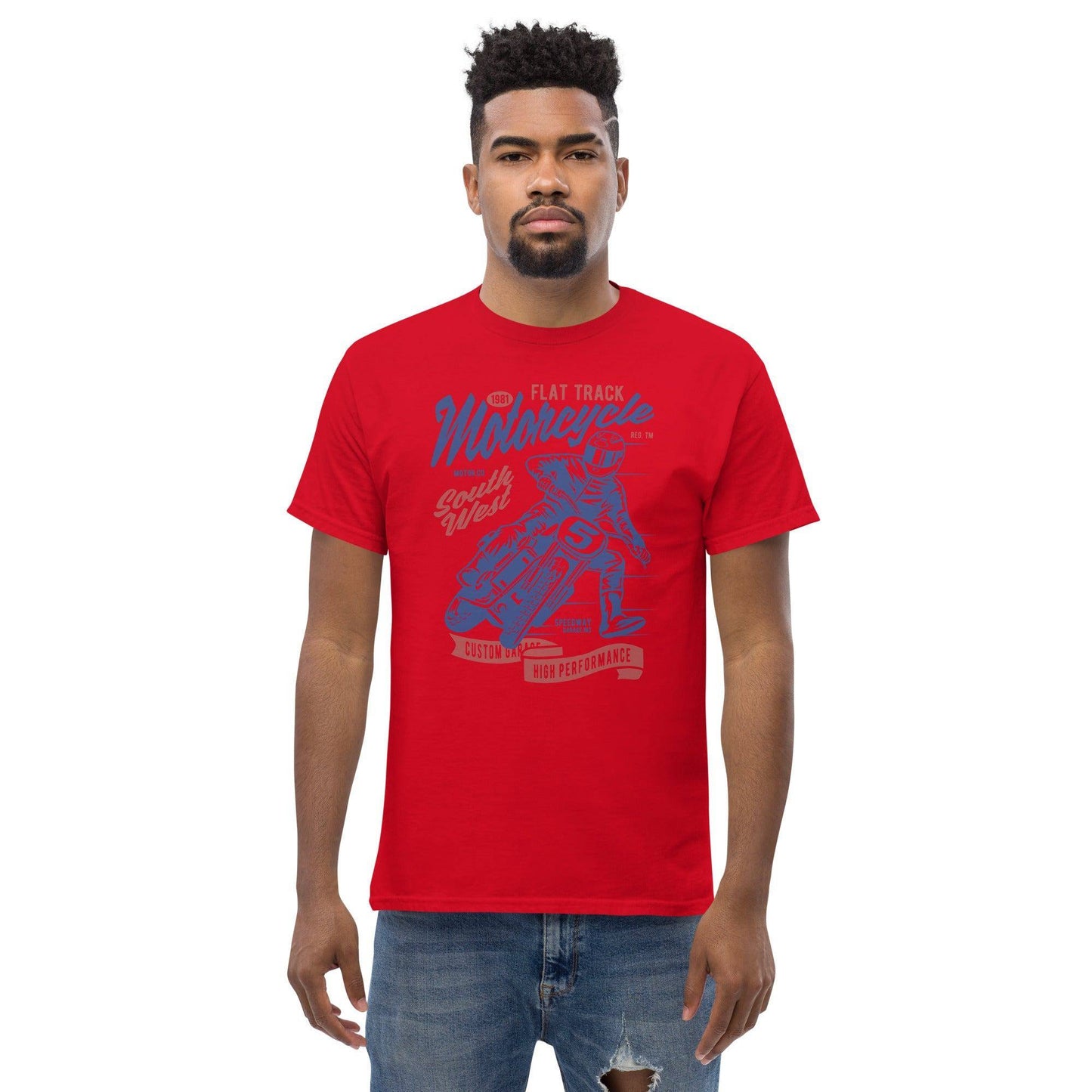 flat-track-motorcycle-herren-t-shirt-t-shirt-jlr-design-18 - JLR Design