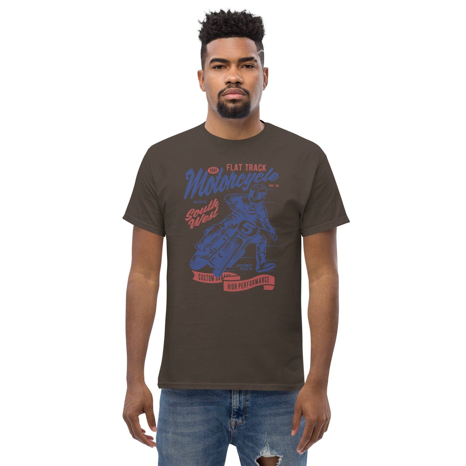 flat-track-motorcycle-herren-t-shirt-t-shirt-jlr-design-22 - JLR Design