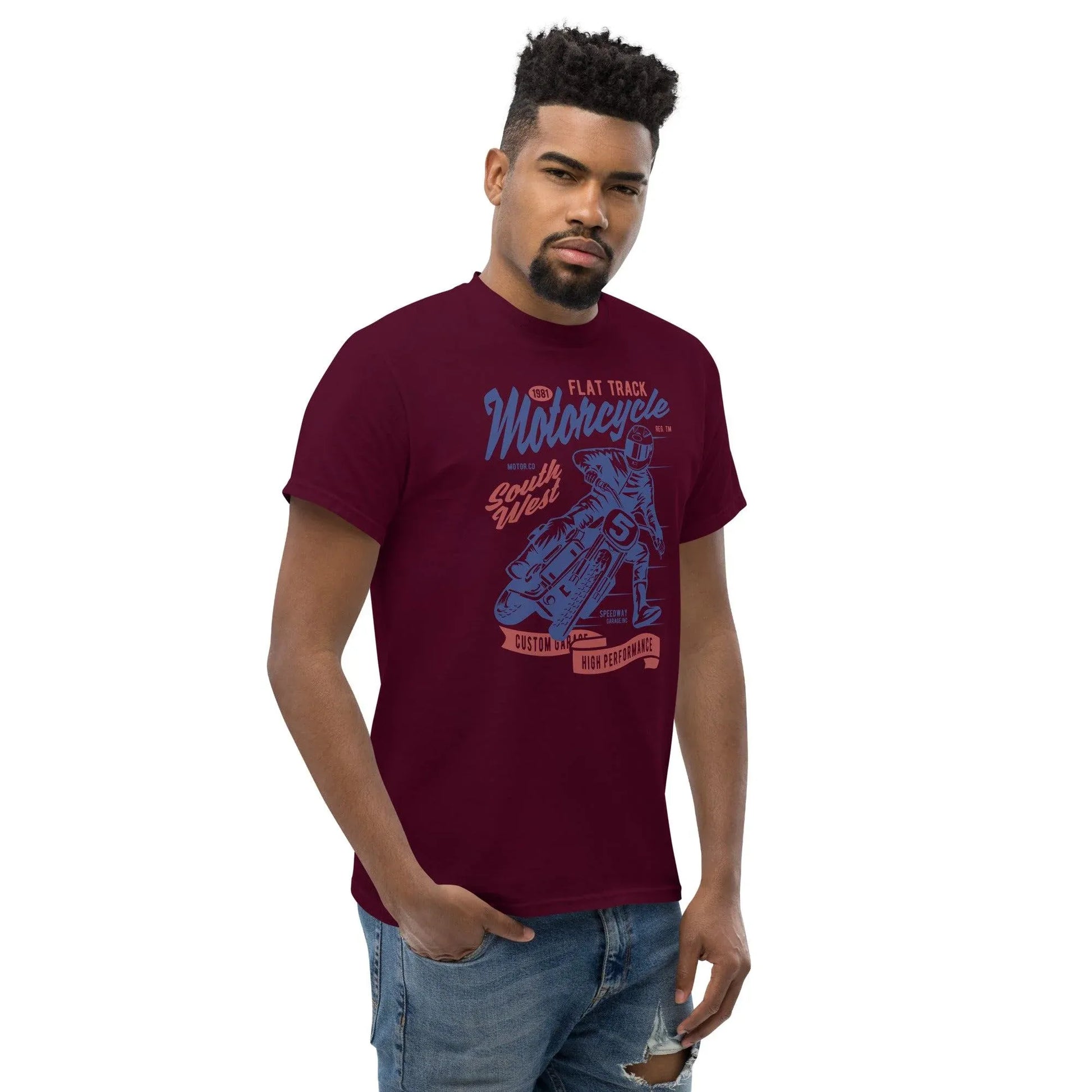 flat-track-motorcycle-herren-t-shirt-t-shirt-jlr-design-5 - JLR Design