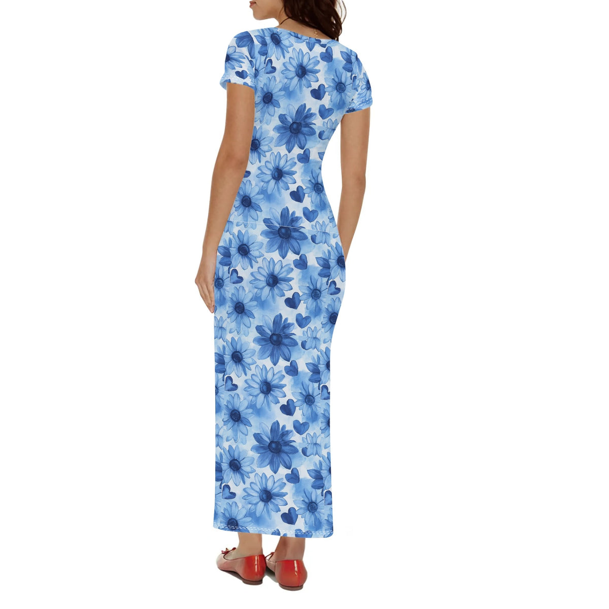 flower-v3-bodycon-maxi-dress-long-dress-jlr-design-jlr-design-de-2 - JLR Design