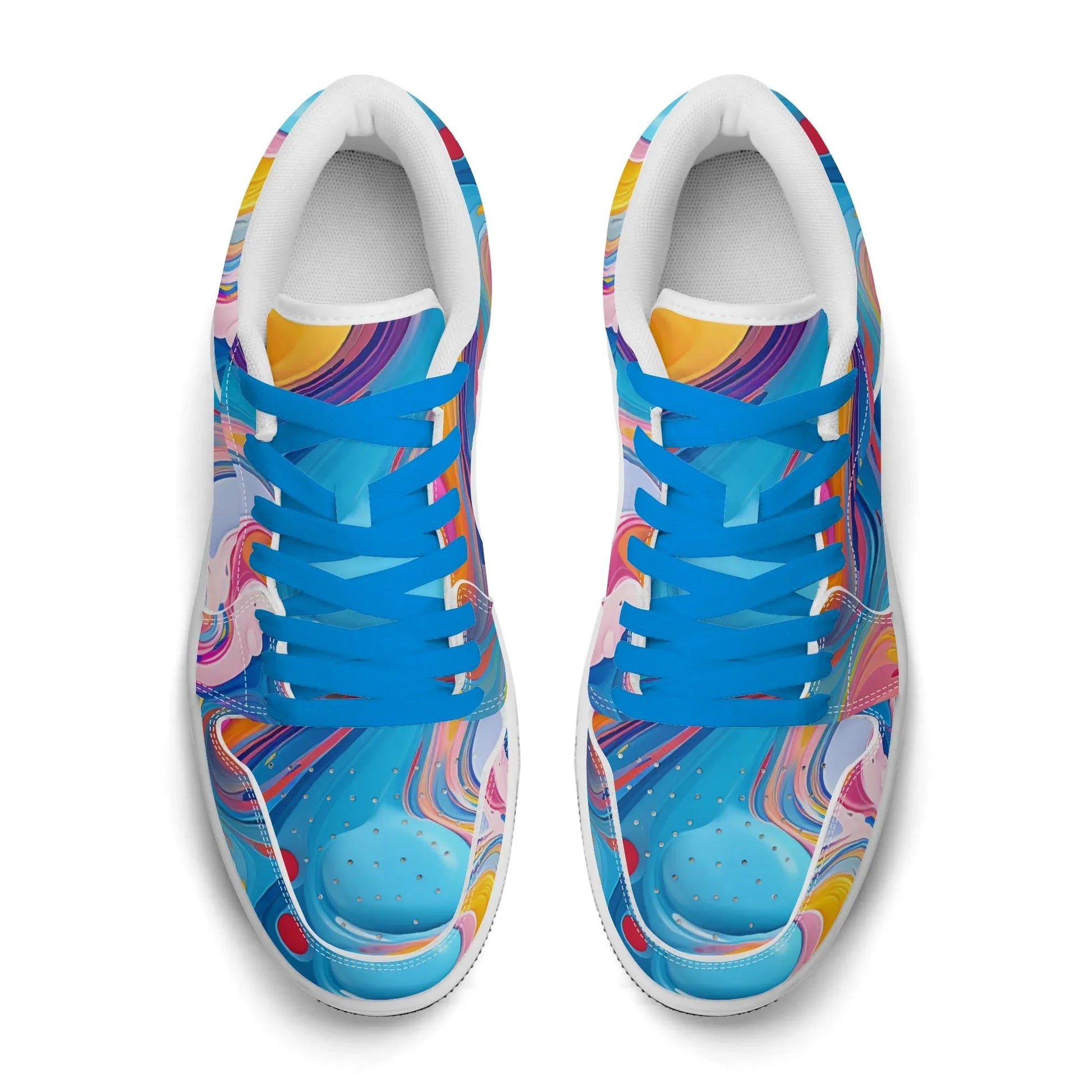 fluid-colors-low-top-leder-sneaker-fur-damen-sneaker-jlr-design-7 - JLR Design