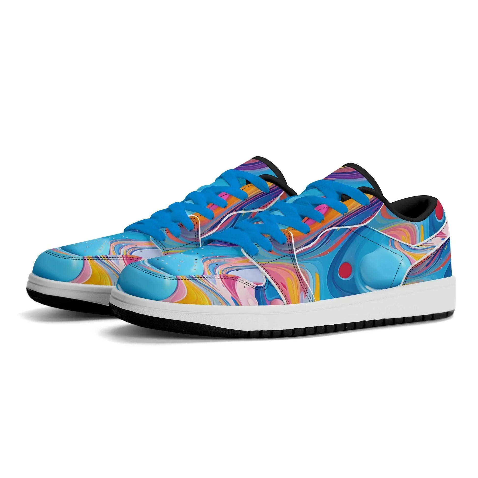 fluid-colors-low-top-leder-sneaker-fur-damen-sneaker-jlr-design-8 - JLR Design