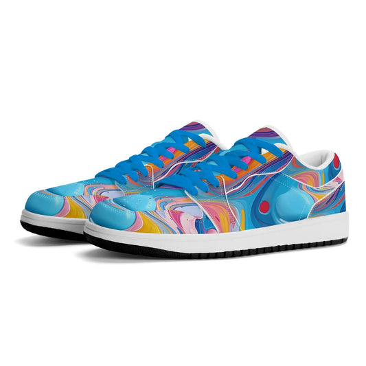 fluid-colors-low-top-leder-sneaker-fur-herren-sneaker-jlr-design-1 - JLR Design