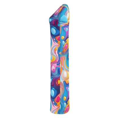 fluid-colors-short-sleeve-long-dress-long-dress-jlr-design-6 - JLR Design