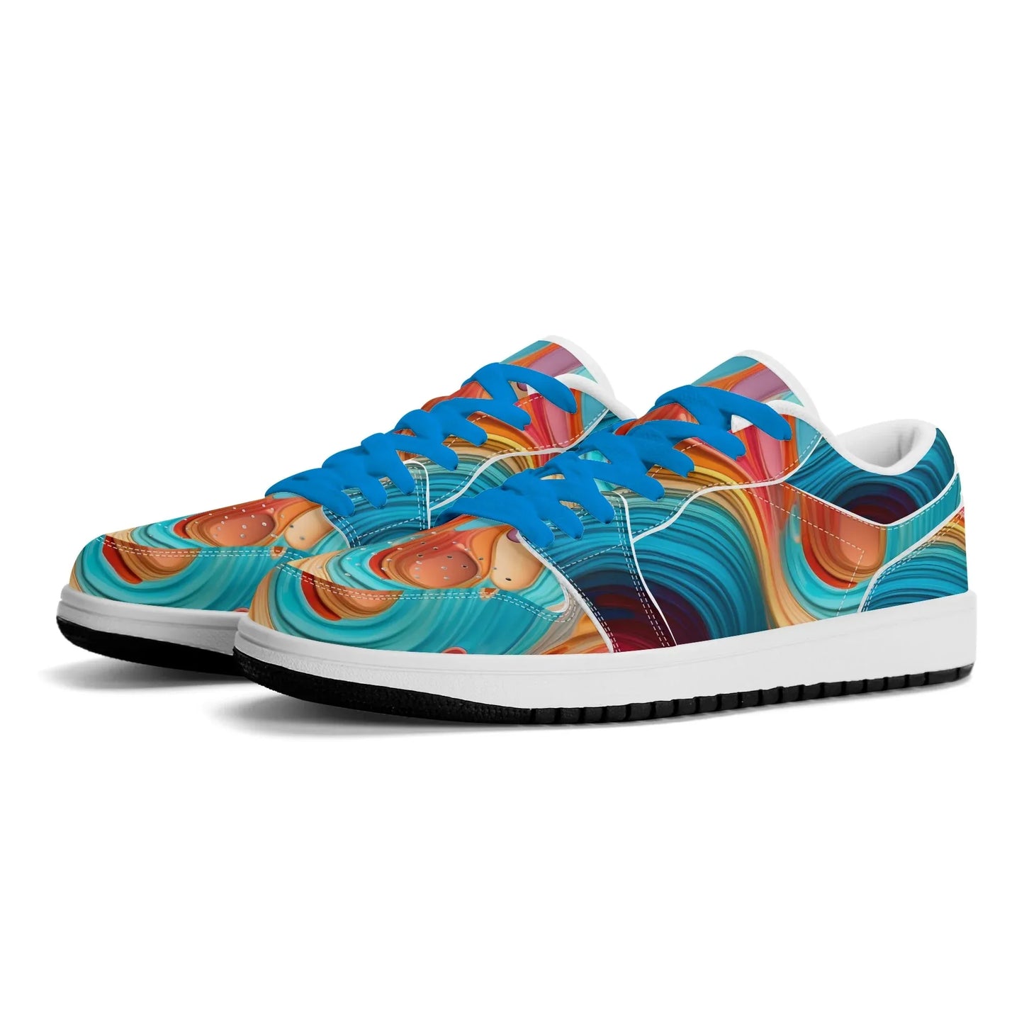 fluid-colours-low-top-leder-sneaker-fur-herren-sneaker-jlr-design-1 - JLR Design