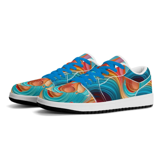 fluid-colours-low-top-leder-sneaker-fur-herren-sneaker-jlr-design-1 - JLR Design