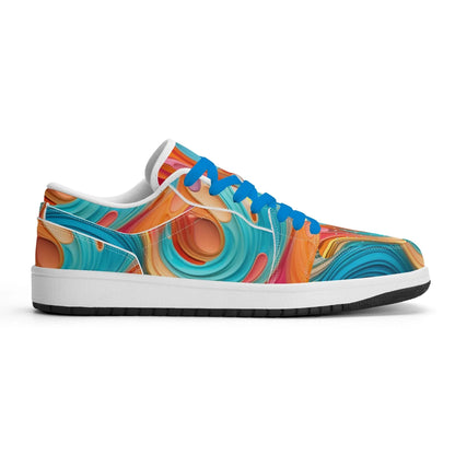 fluid-colours-low-top-leder-sneaker-fur-herren-sneaker-jlr-design-5 - JLR Design