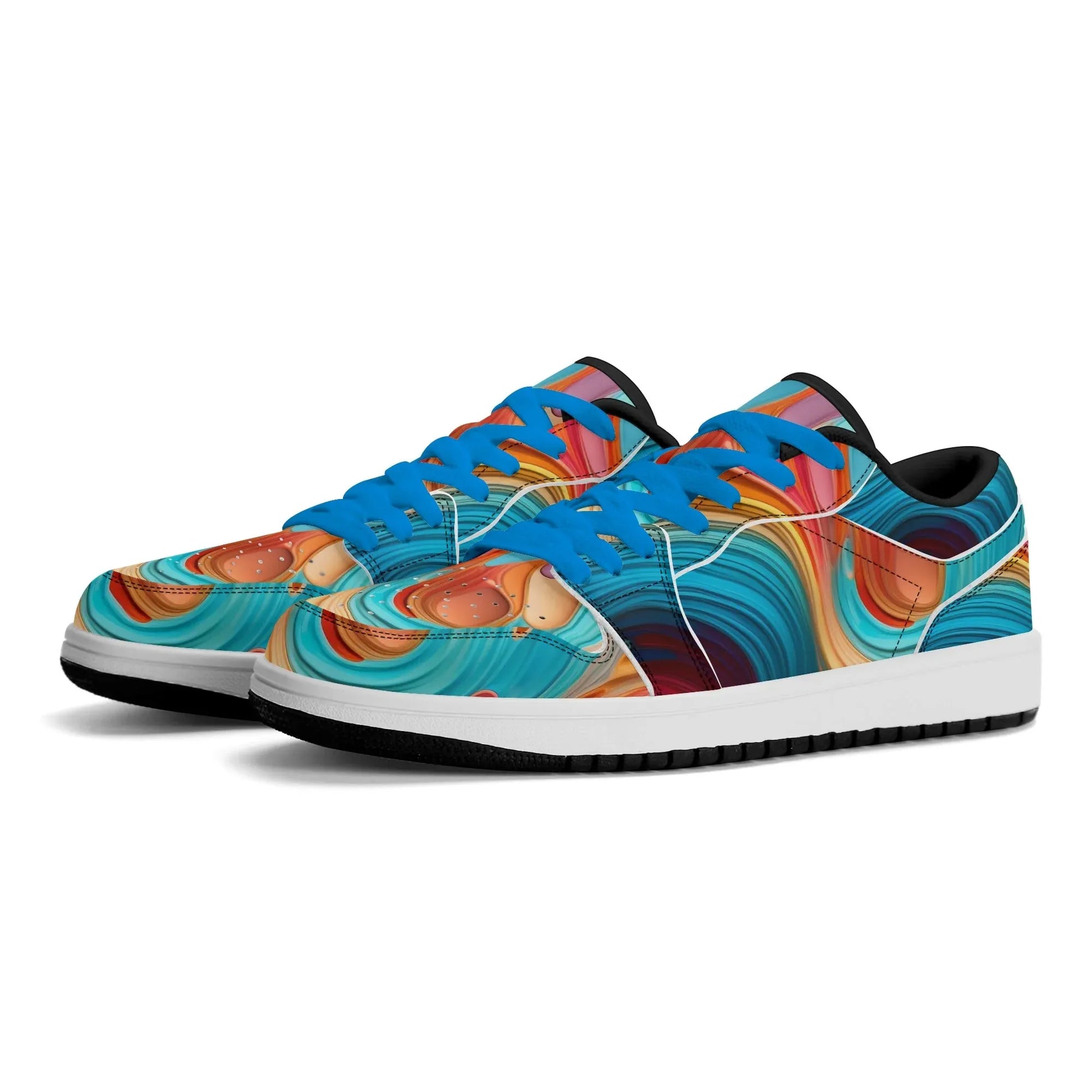fluid-colours-low-top-leder-sneaker-fur-herren-sneaker-jlr-design-8 - JLR Design