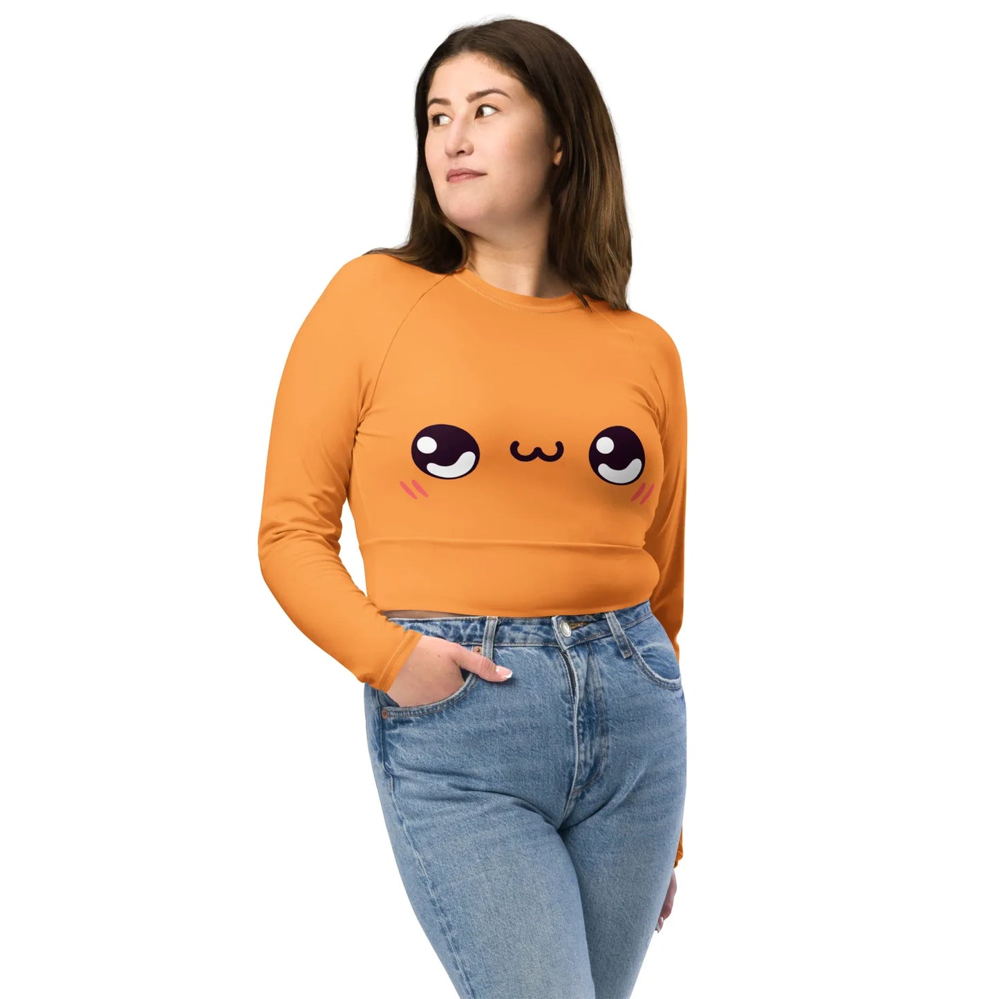 frohliches-kawaii-long-sleeve-crop-top-long-sleeve-crop-top-jlr-design-4-23897 - JLR Design