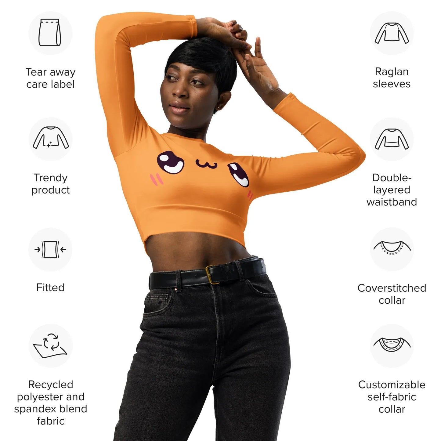 frohliches-kawaii-long-sleeve-crop-top-long-sleeve-crop-top-jlr-design-7-74837 - JLR Design