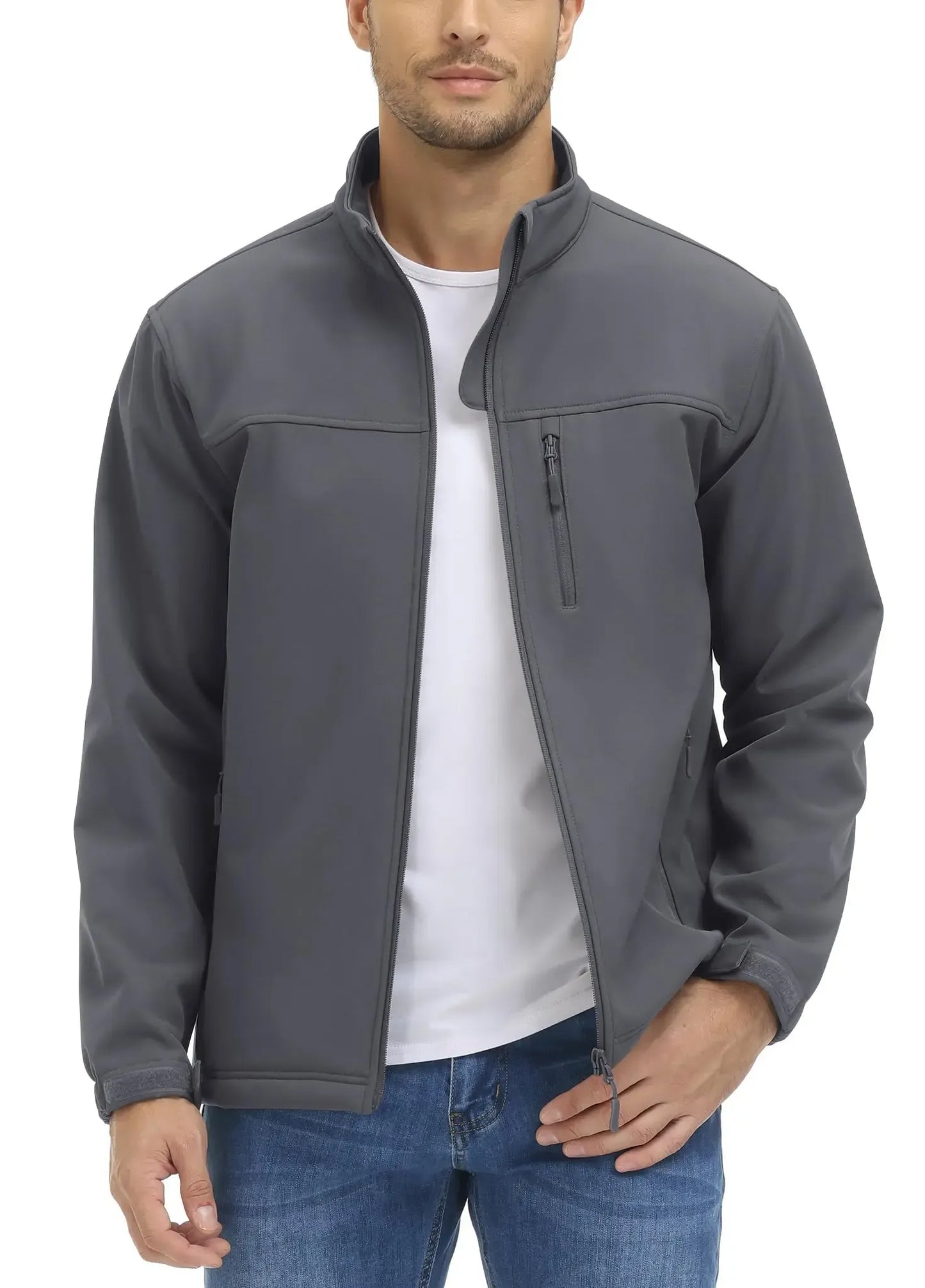 gefutterte-softshell-jacke-fur-herren-bomberjacke-jlr-design-8 - JLR Design