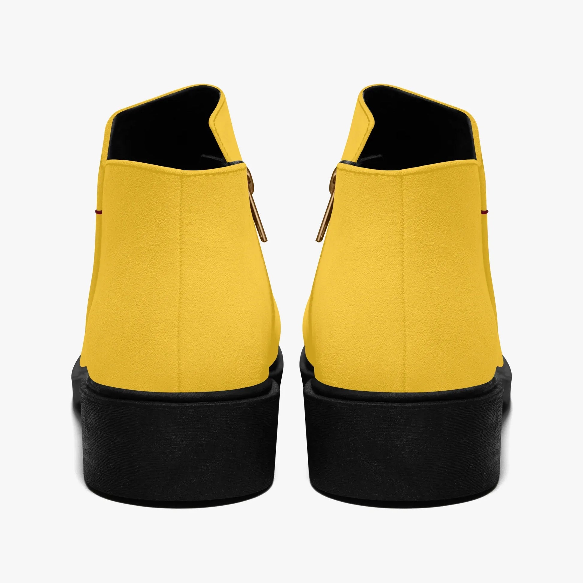 gelbe-elegante-reissverschluss-stiefeletten-stiefeletten-jlr-design-2 - JLR Design