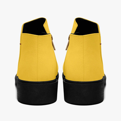 gelbe-elegante-reissverschluss-stiefeletten-stiefeletten-jlr-design-2 - JLR Design