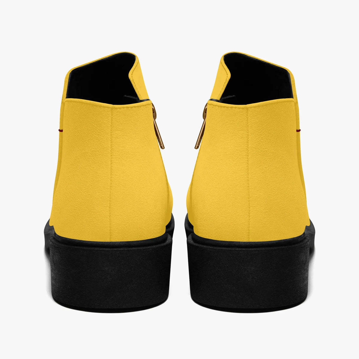 gelbe-elegante-reissverschluss-stiefeletten-stiefeletten-jlr-design-jlr-design-de-2 - JLR Design