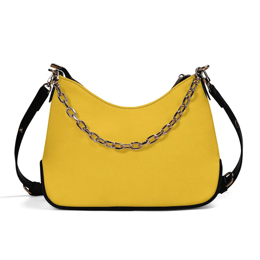 gelbe-elegante-umhangetasche-mit-kette-umhangetasche-jlr-design-1 - JLR Design