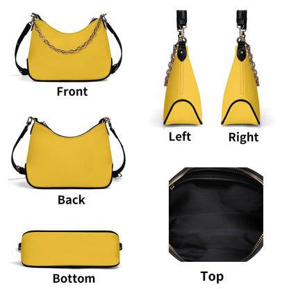gelbe-elegante-umhangetasche-mit-kette-umhangetasche-jlr-design-6 - JLR Design