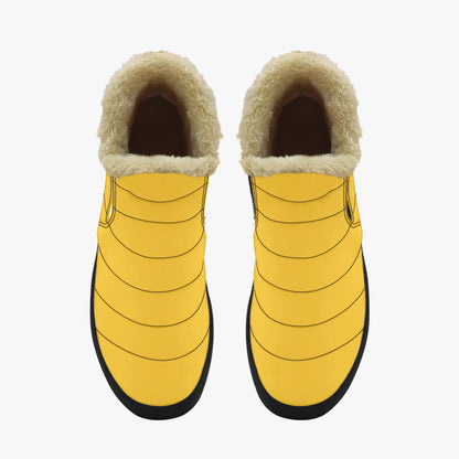gelbe-faux-fur-slipper-slipper-jlr-design-5 - JLR Design